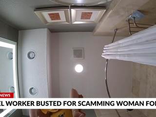 Fck uutiset - hotellin työntekijä murrettu varten scamming nainen varten likainen video-