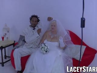 Laceystarr - nonnina sposa alimentato con sborra immediately thereafter bbc.