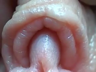 Clitoris voorgrond: gratis close-up's x nominale film tonen 3f