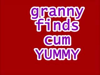Granny Finds Cum Yummy, Free Yummy Granny sex c9