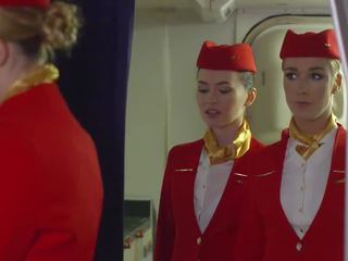 Dorcel Airlines - indecent flight attendants / Indecent flight attendants